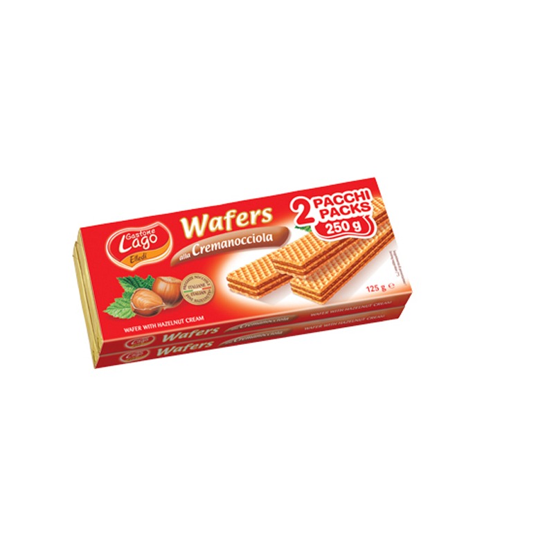 Lago Elledi Wafers Hazelnut 125×2 KTM Europe
