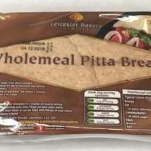 Leicester Bakery Large Wholemeal Pitta Bread 6 Pack